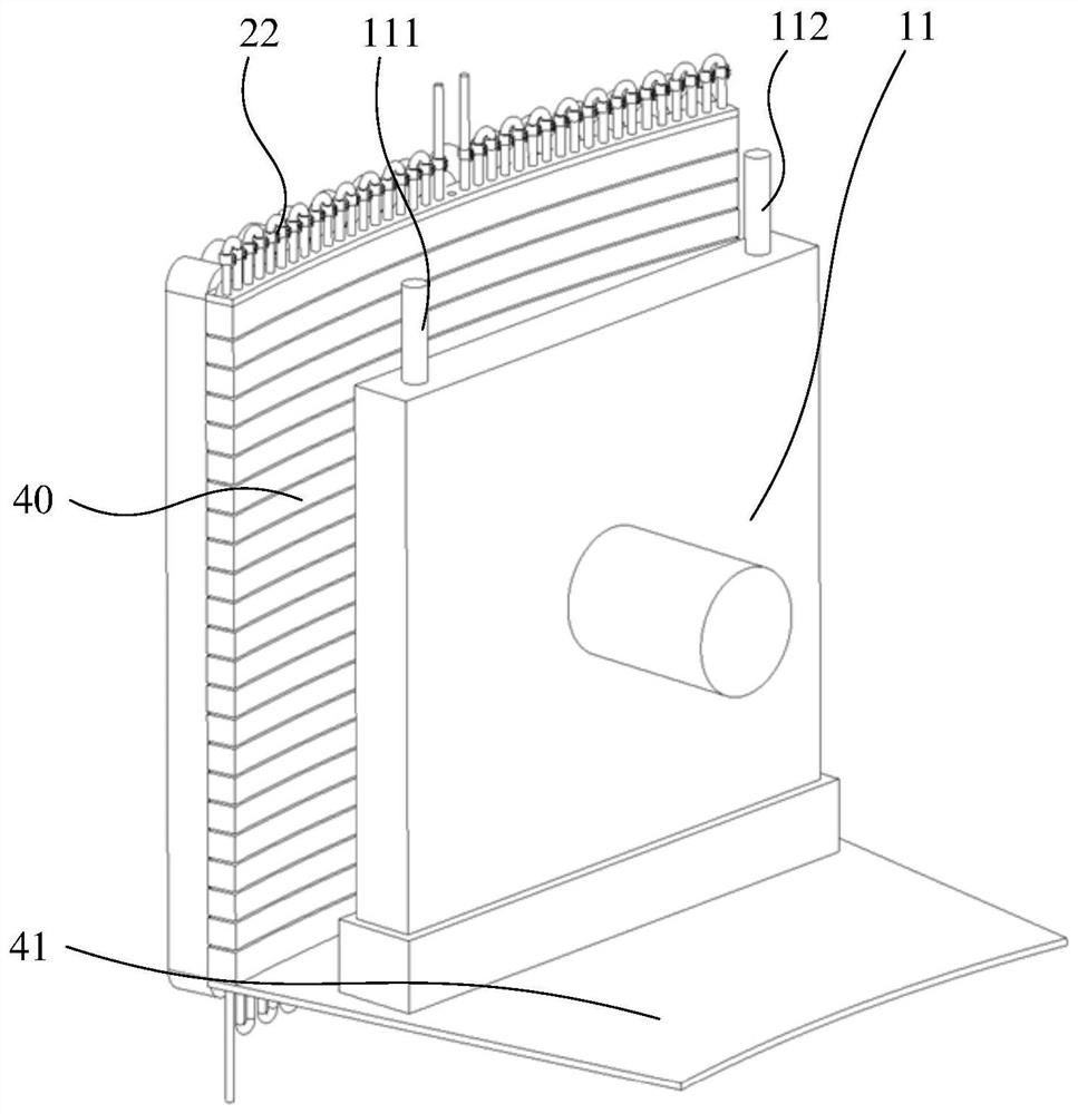 Cooling units, stators and wind turbines