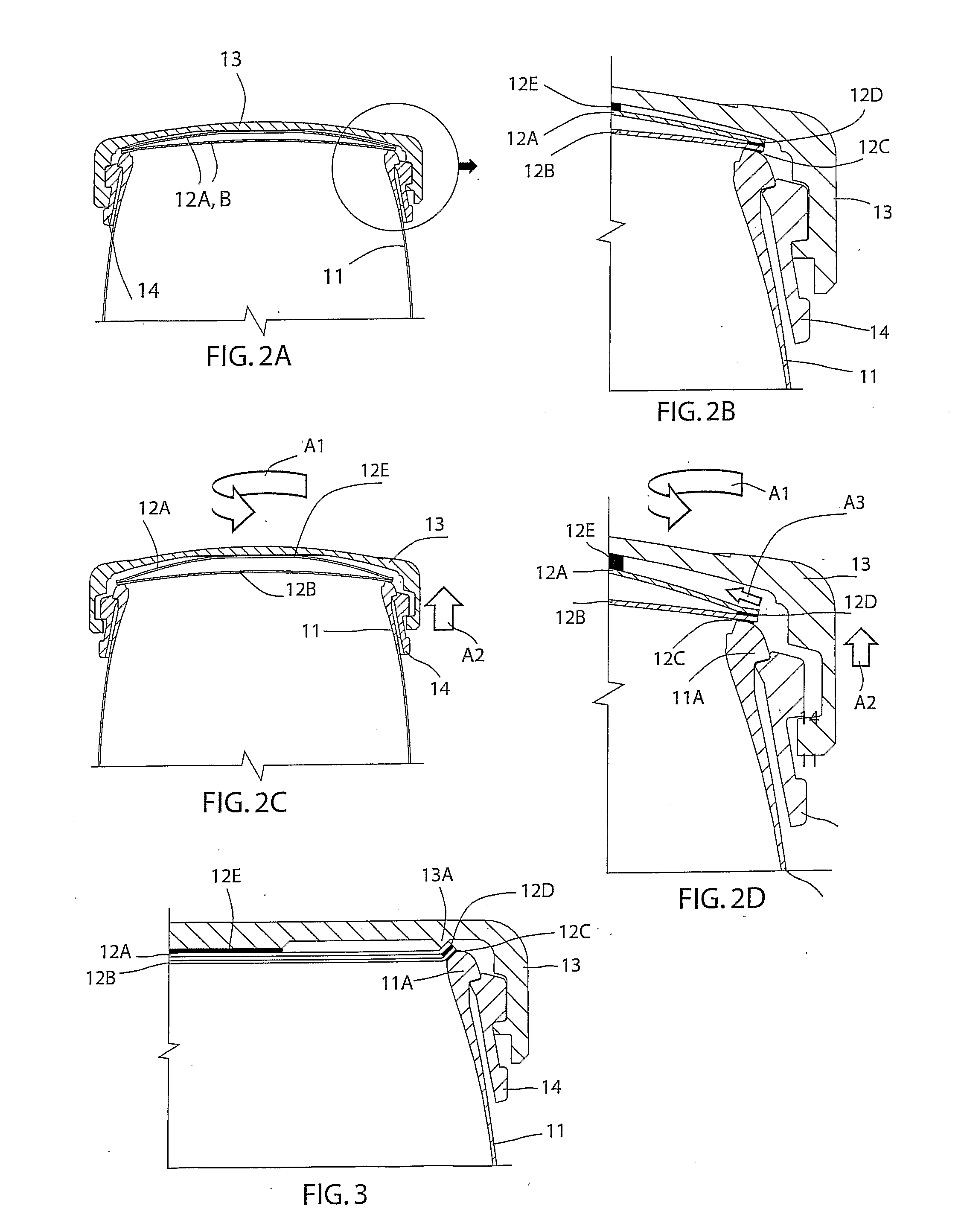 Sealed container