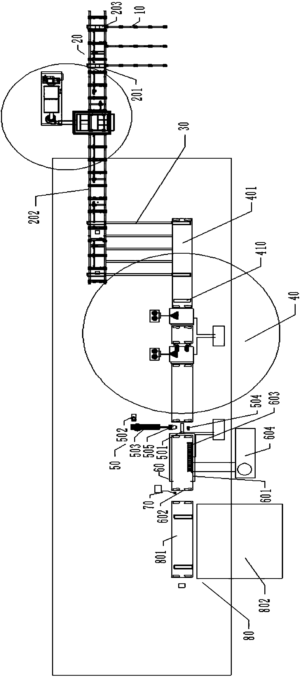 Continuous collinear spray-coating winding prefabricated directly-buried thermal insulation pipe production line and applications thereof