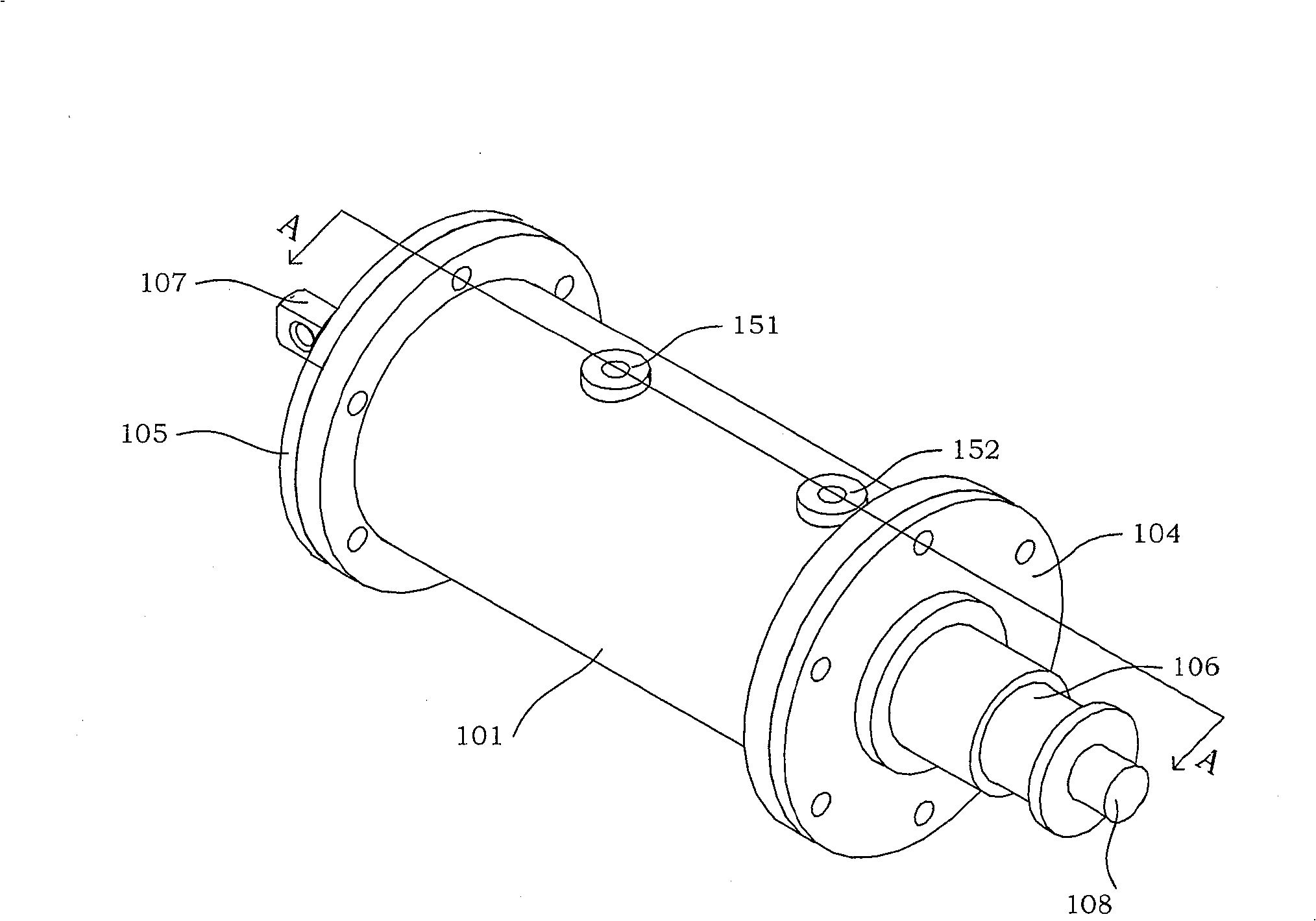 Follow-up type selecting gear shifting hydraulic actuator of vehicle automatic mechanical speed variator