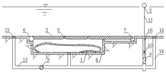 A self-controlled rubber dam with wear-resistant steel plates