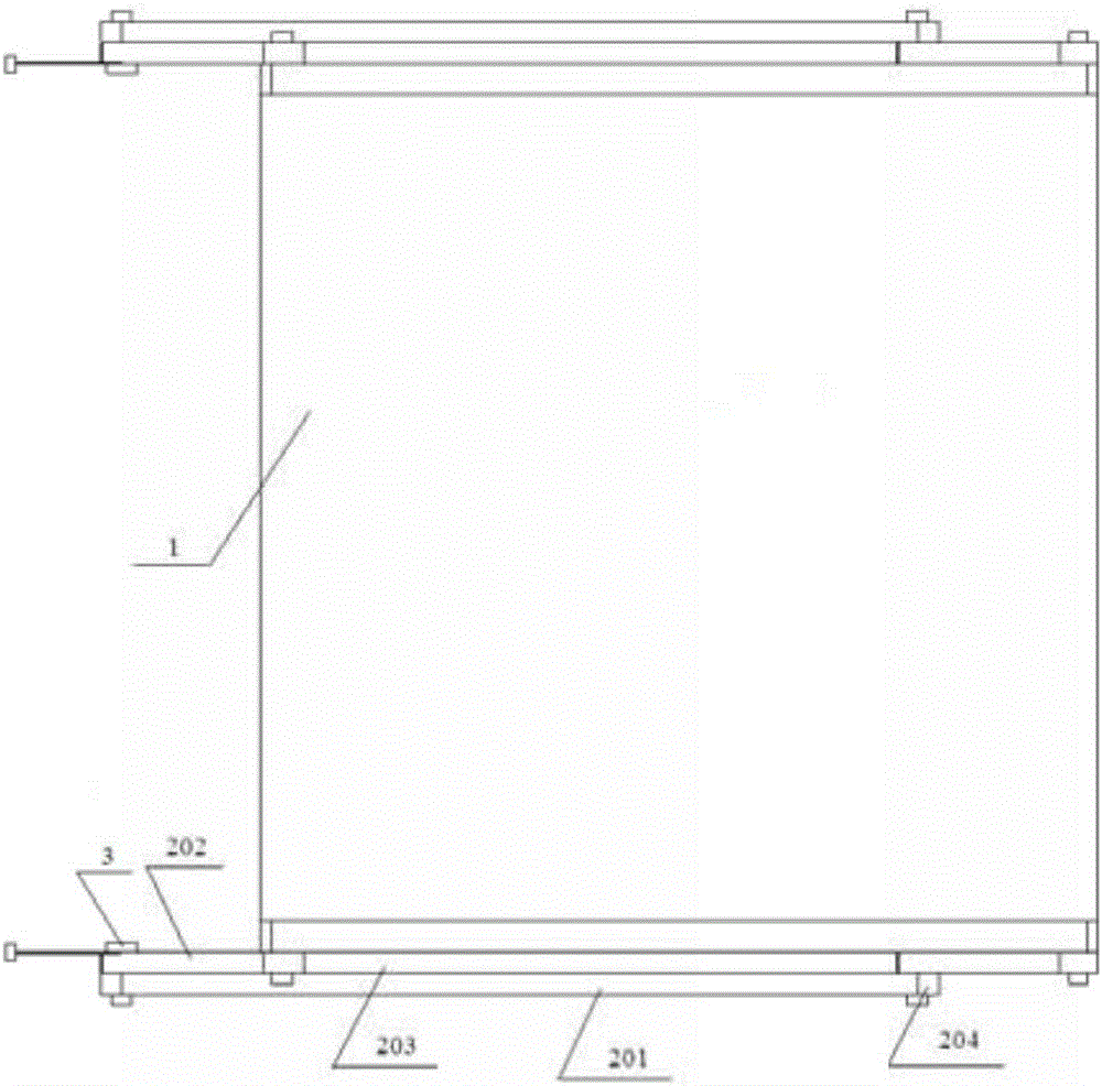 Automobile sunroof device