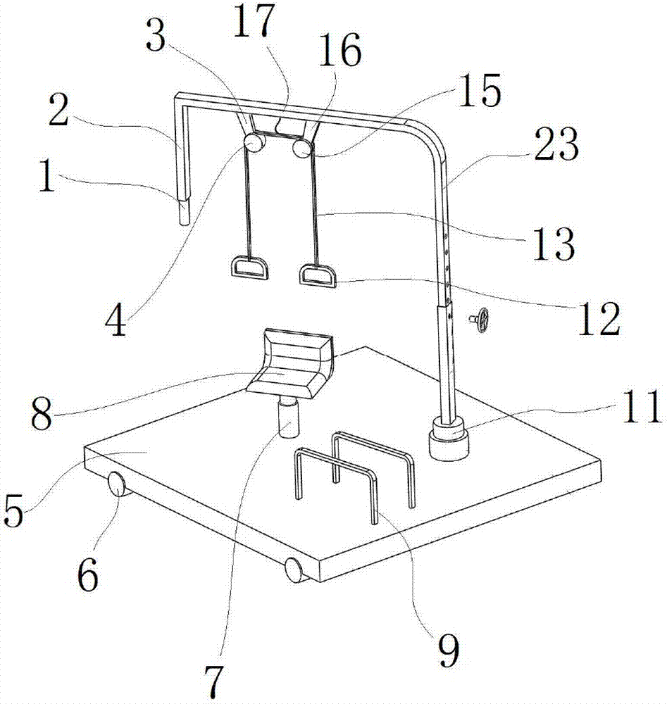 Multifunctional upper limb rehabilitation training apparatus for medical use