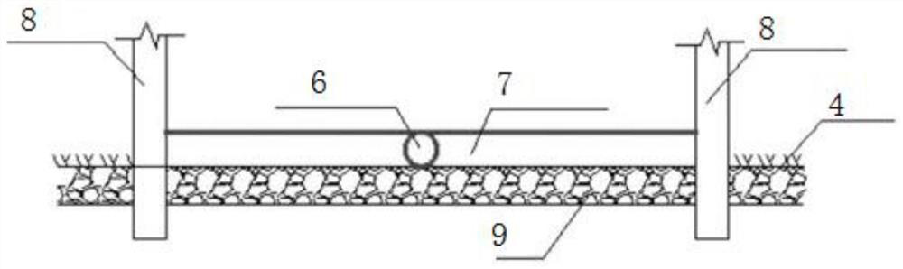 Novel comprehensive dewatering and drainage method and drainage device for mudstone metro station