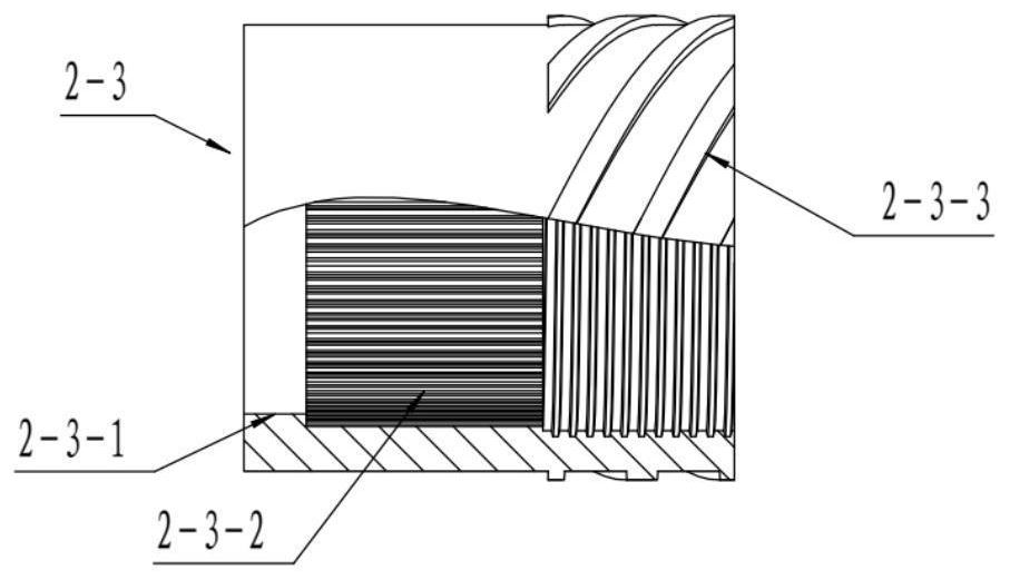 Quick screwing-on and screwing-off drill rod with connector convenient to disassemble and assemble