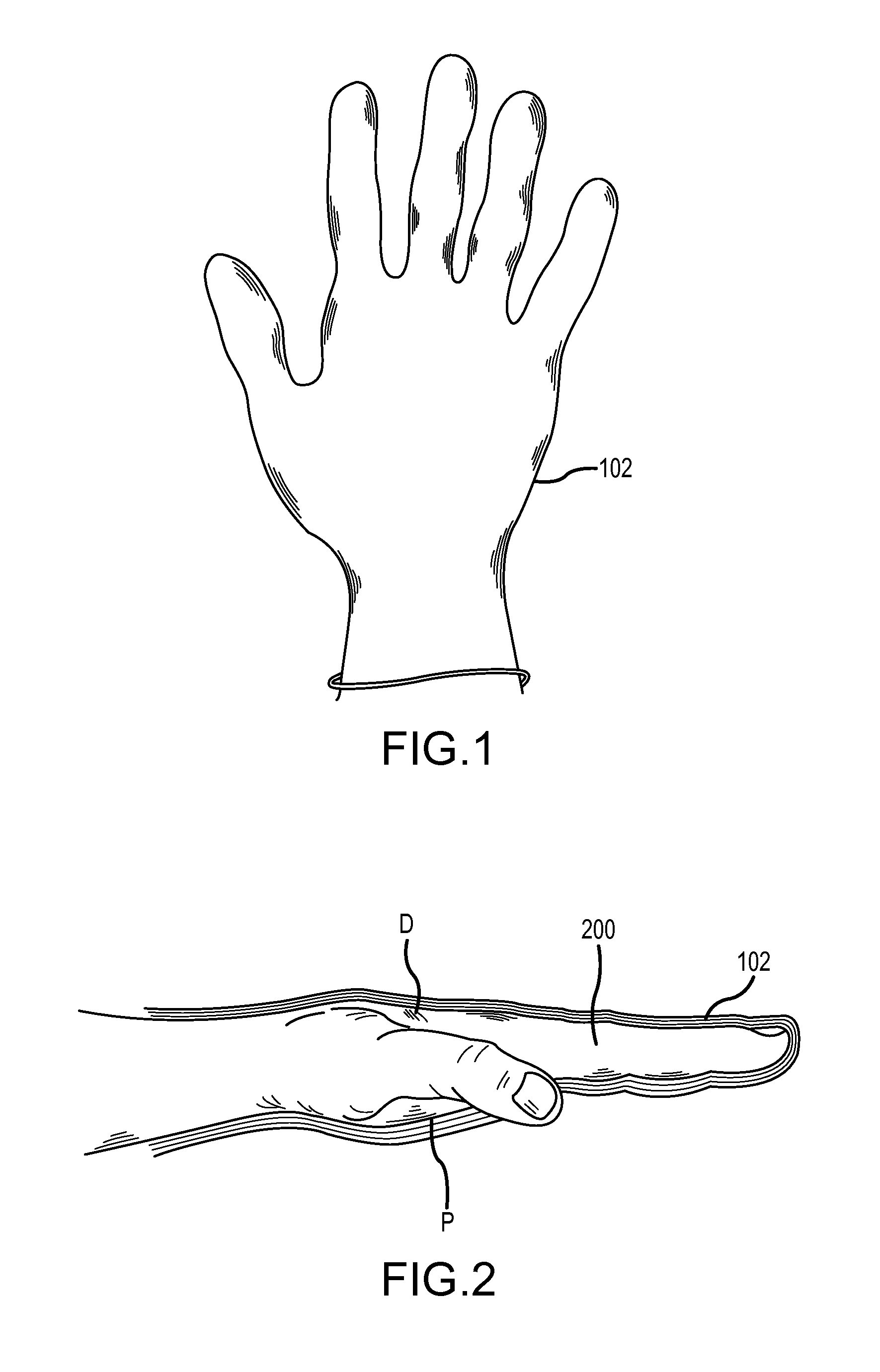 Ergonomic glove for medical procedures