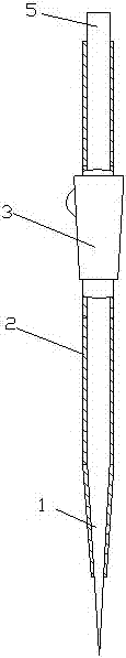 Pneumothorax puncture needle