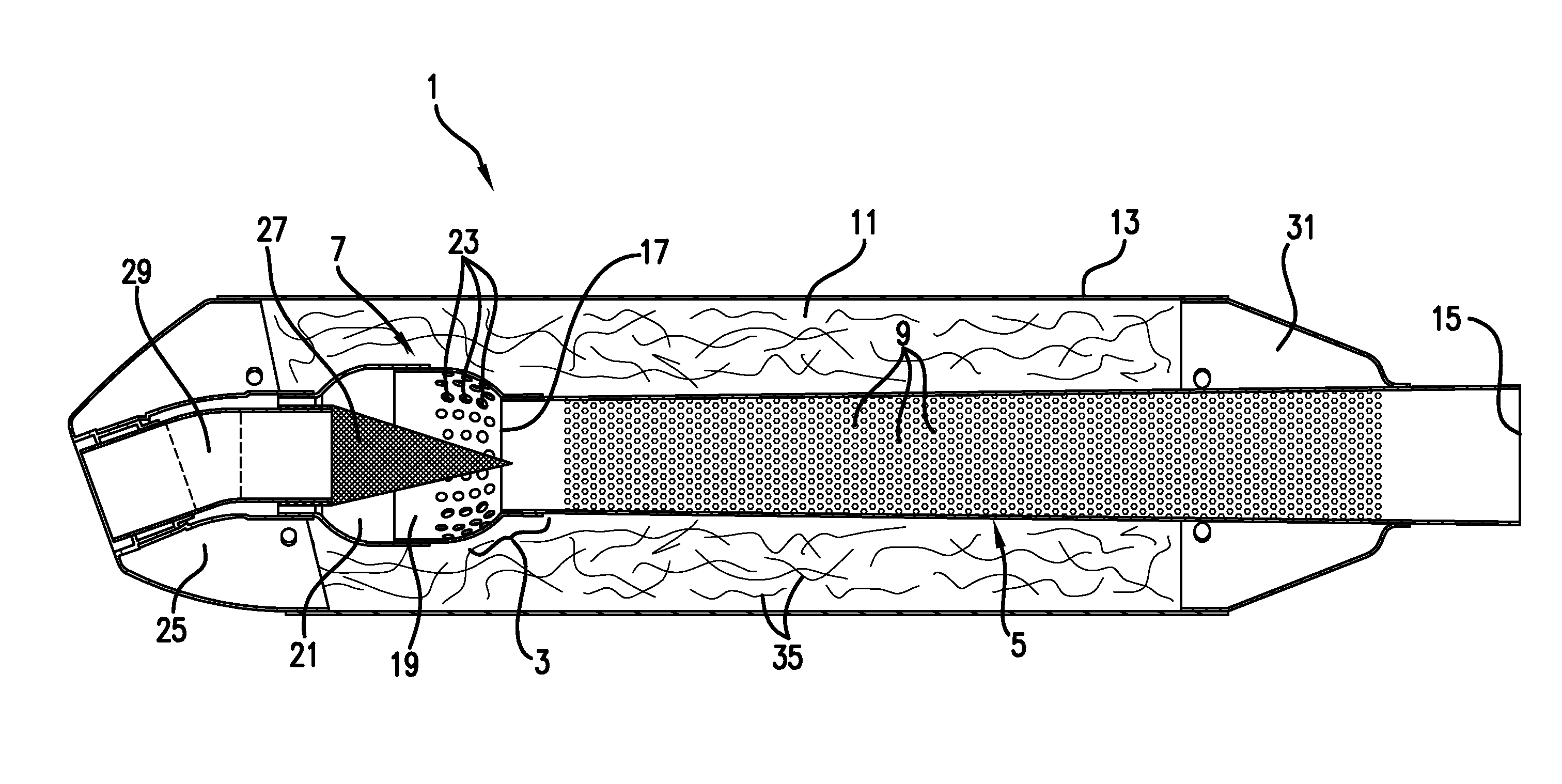 Q4 muffler assembly