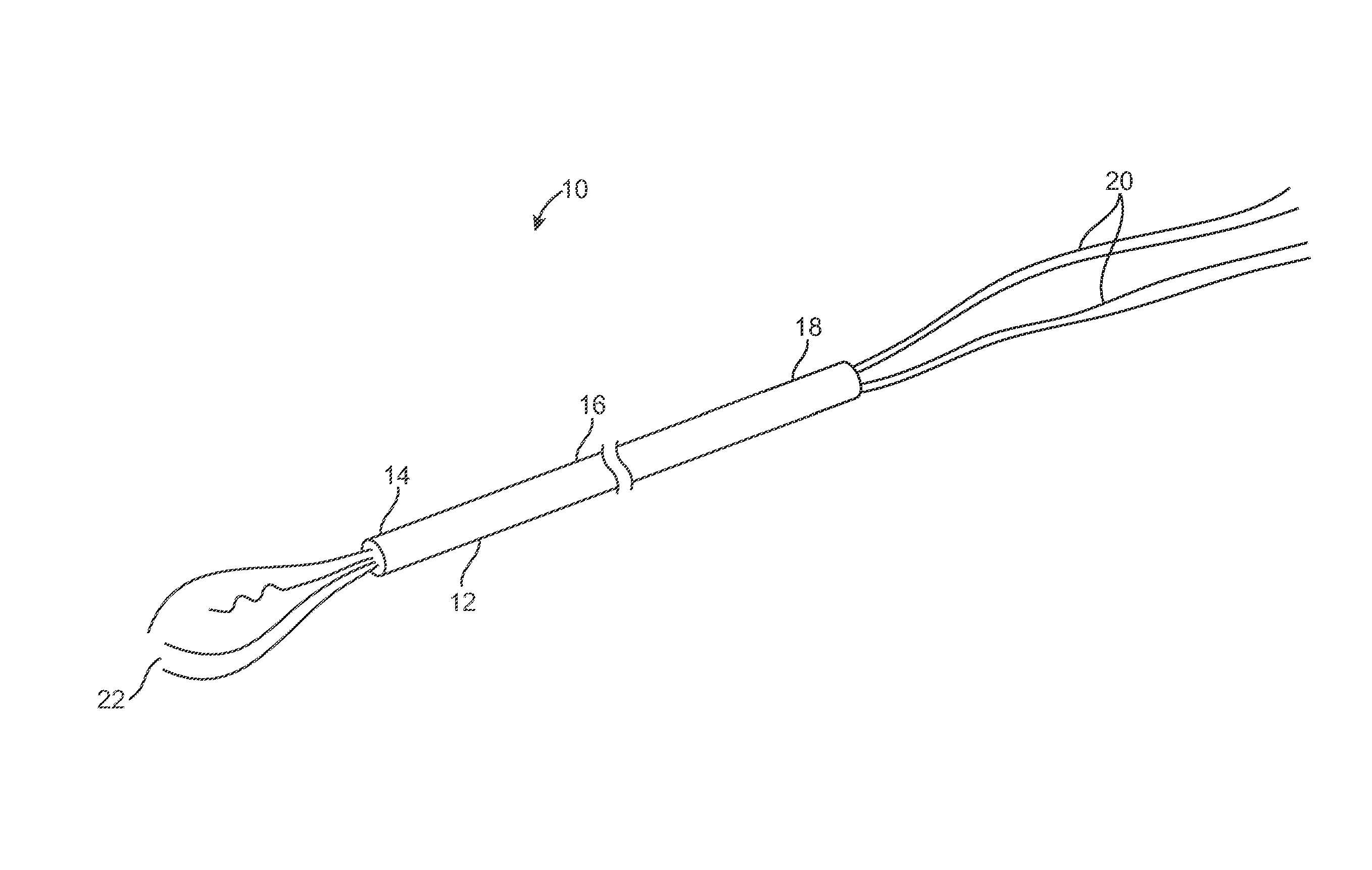 Ablation probe with deployable electrodes