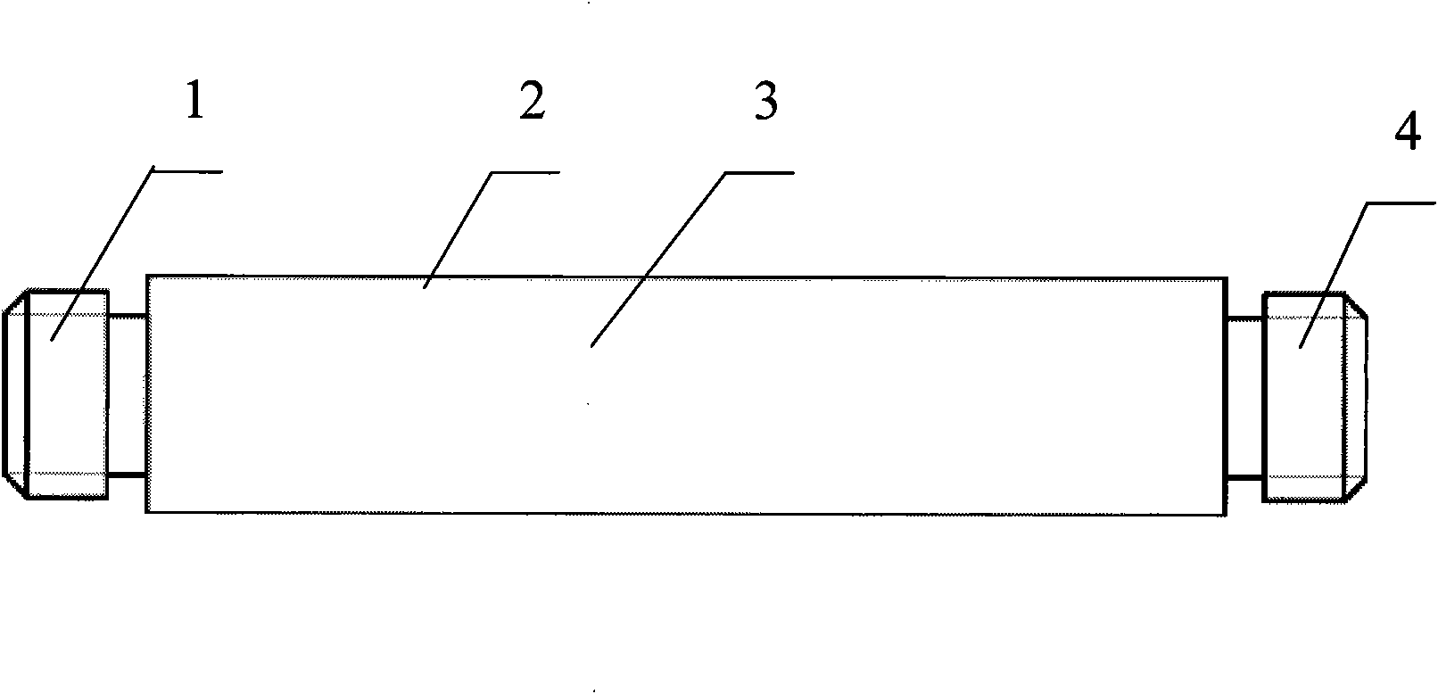 Bidirectional protecting oil pump plunger and hot spray processing technique for alloy coating of same