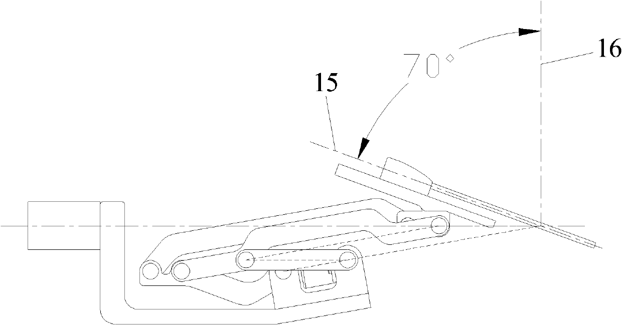 Minimally invasive robot mechanical arm having large movement space and high structural rigidity