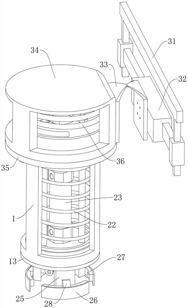 Self-adaptive and compliant manipulator for internal support operation of fragile thin-walled cylindrical inner wall workpiece