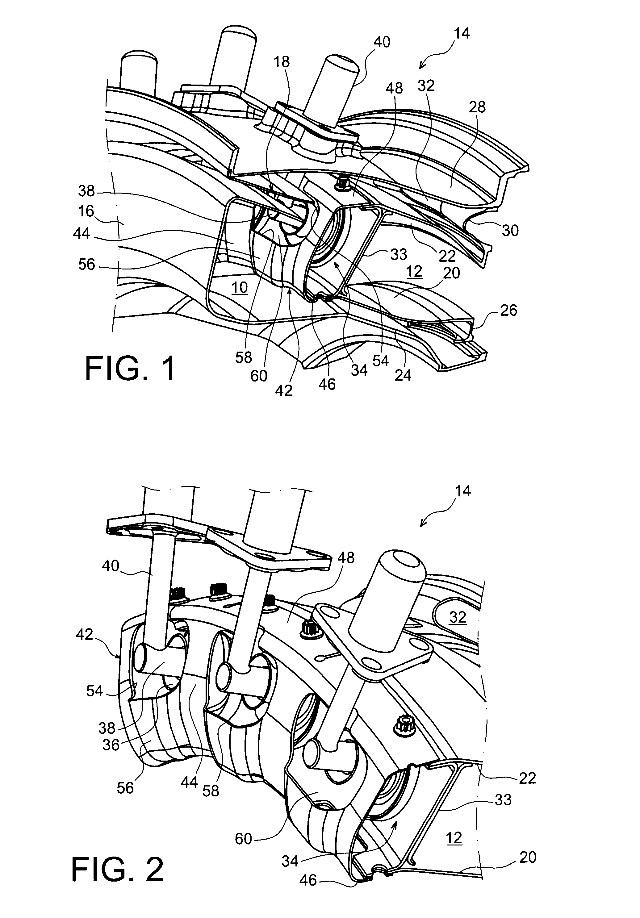 Aerodynamic shroud for the back of a combustion chamber of a turbomachine