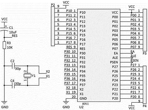 Control circuit of intelligent toy car