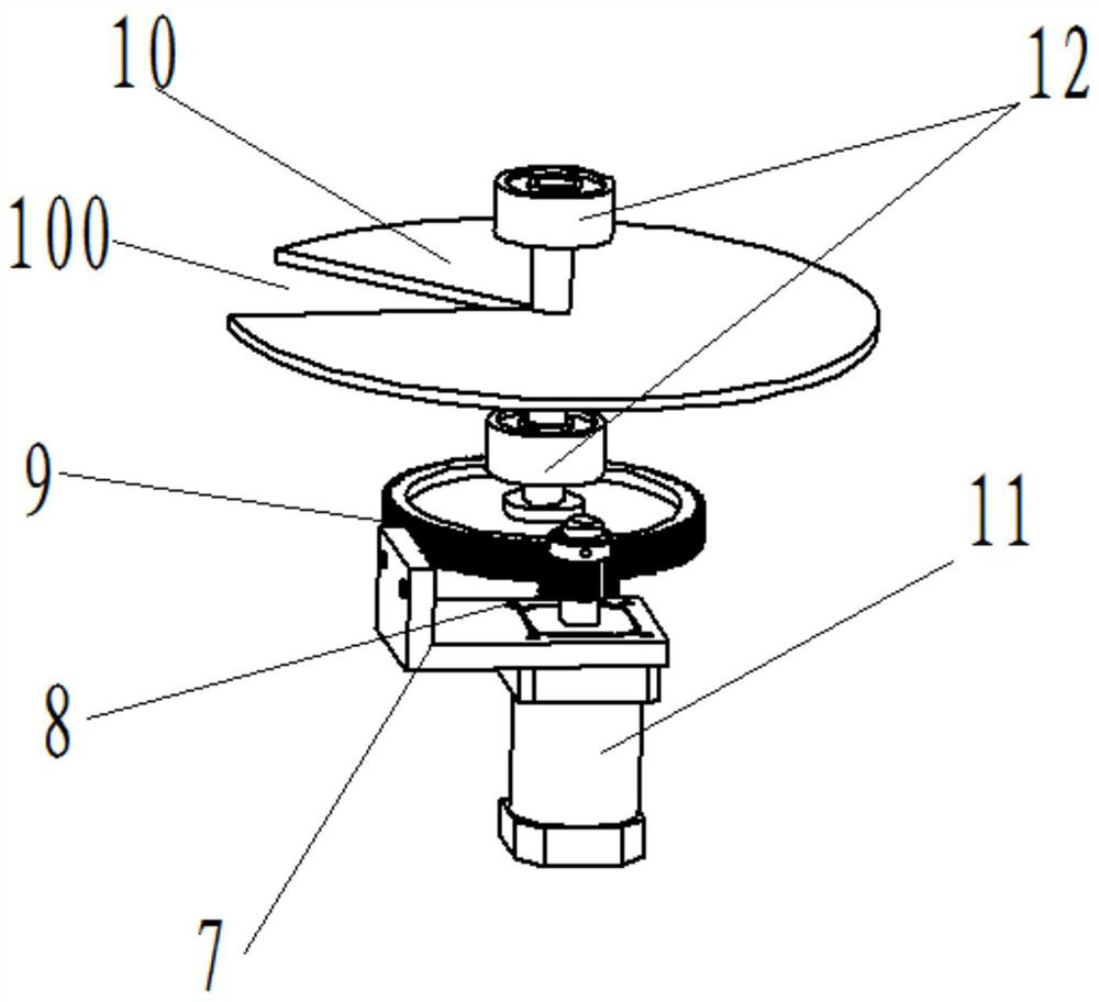 Device and method for on-line sample preparation and detection of powder material