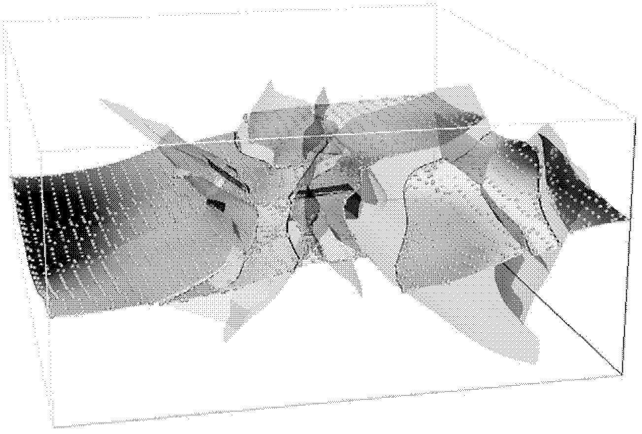 Method for generating tetrahedron gridding for three-dimensional geological structure