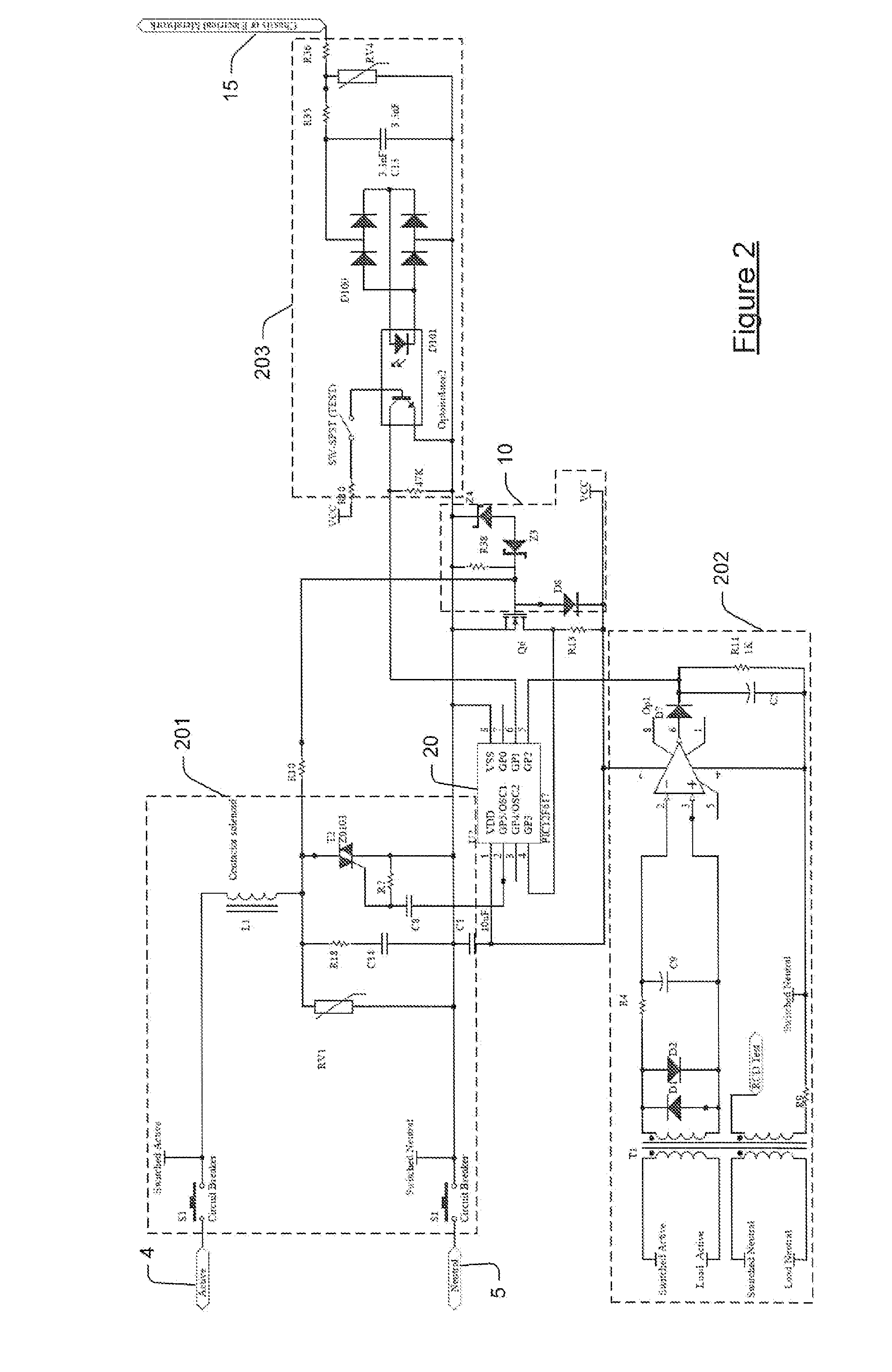 An electrical protection device and a method of providing electrical protection