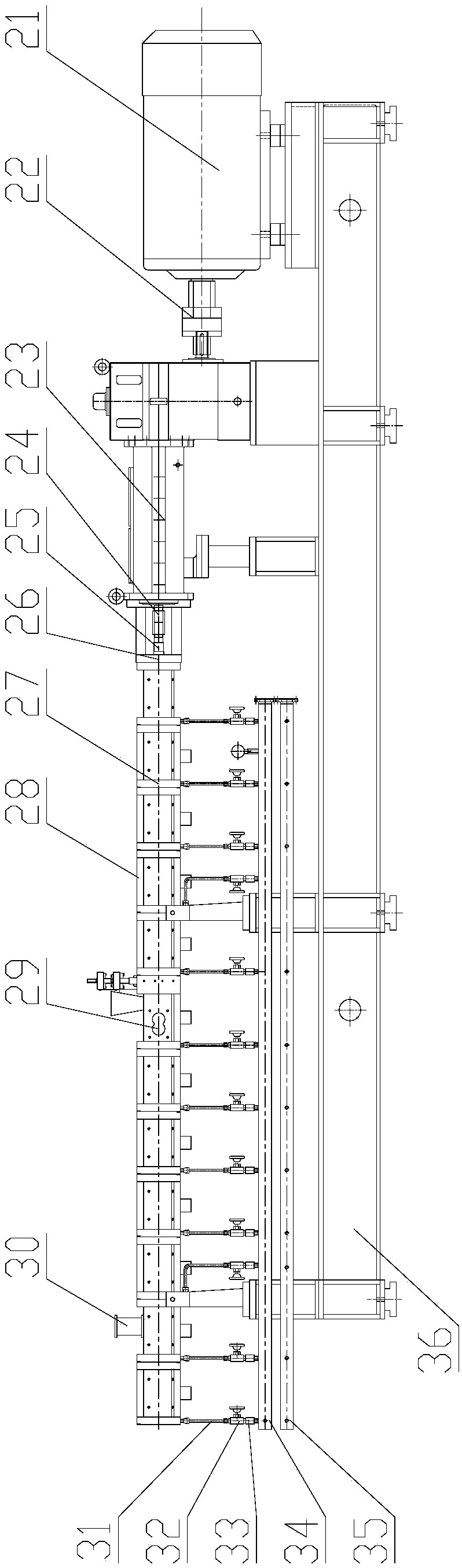 High-efficiency multi-functional twin-screw extruder