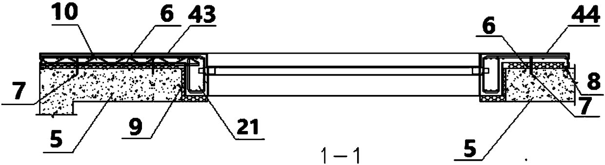 Prefabricated pcf exterior wall panel with window frame and its installation method