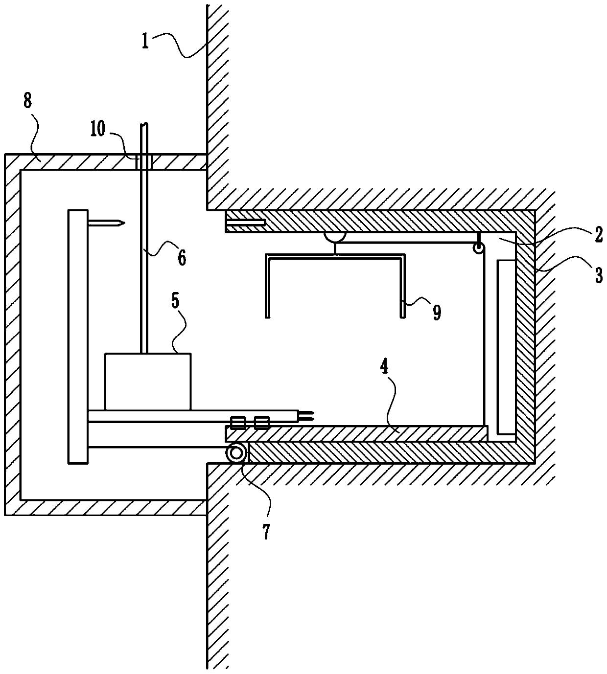 A detection and protection device for electric leakage fire detector