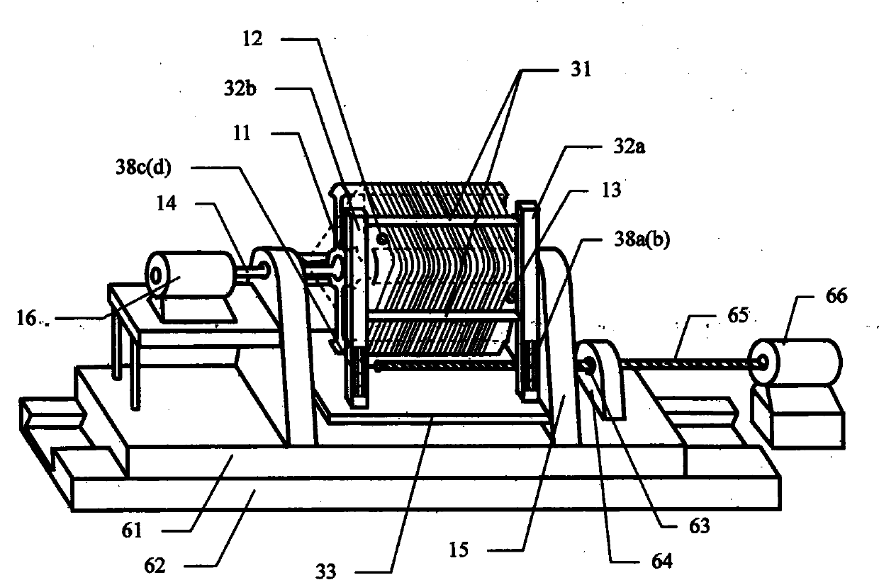 Device and method for measuring fuzzing amount, balling amount and morphology during pressurized yarn grinding of polygonal barrels