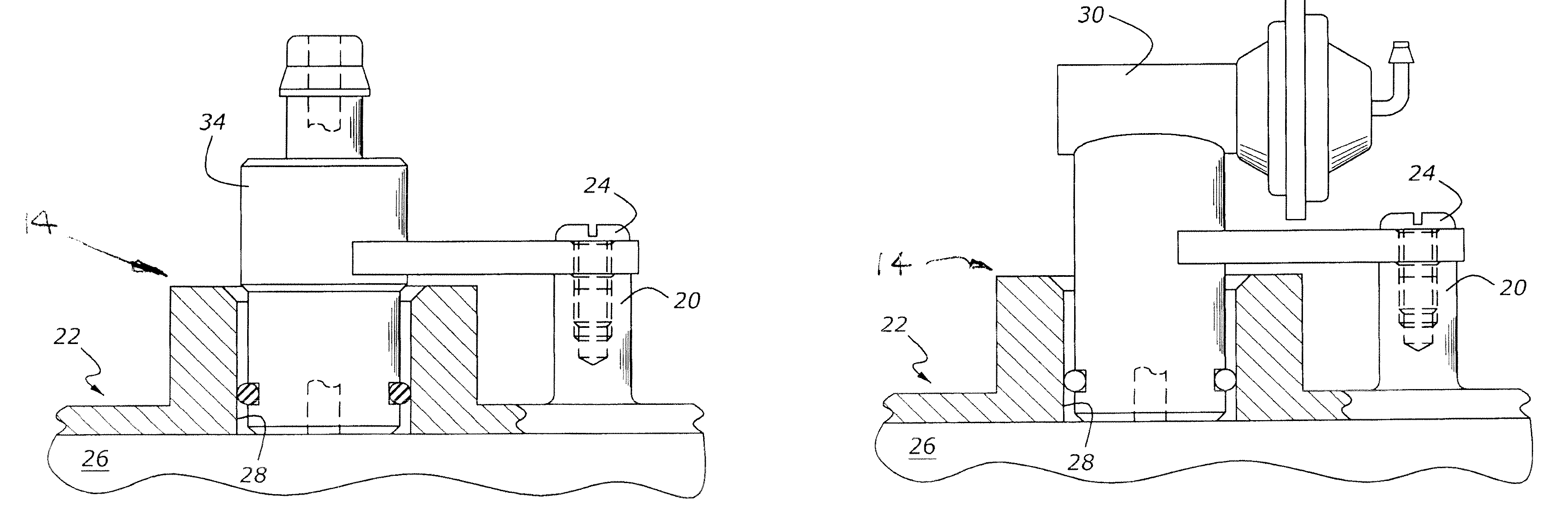 Multifunction fluid connector for automotive vehicle power system