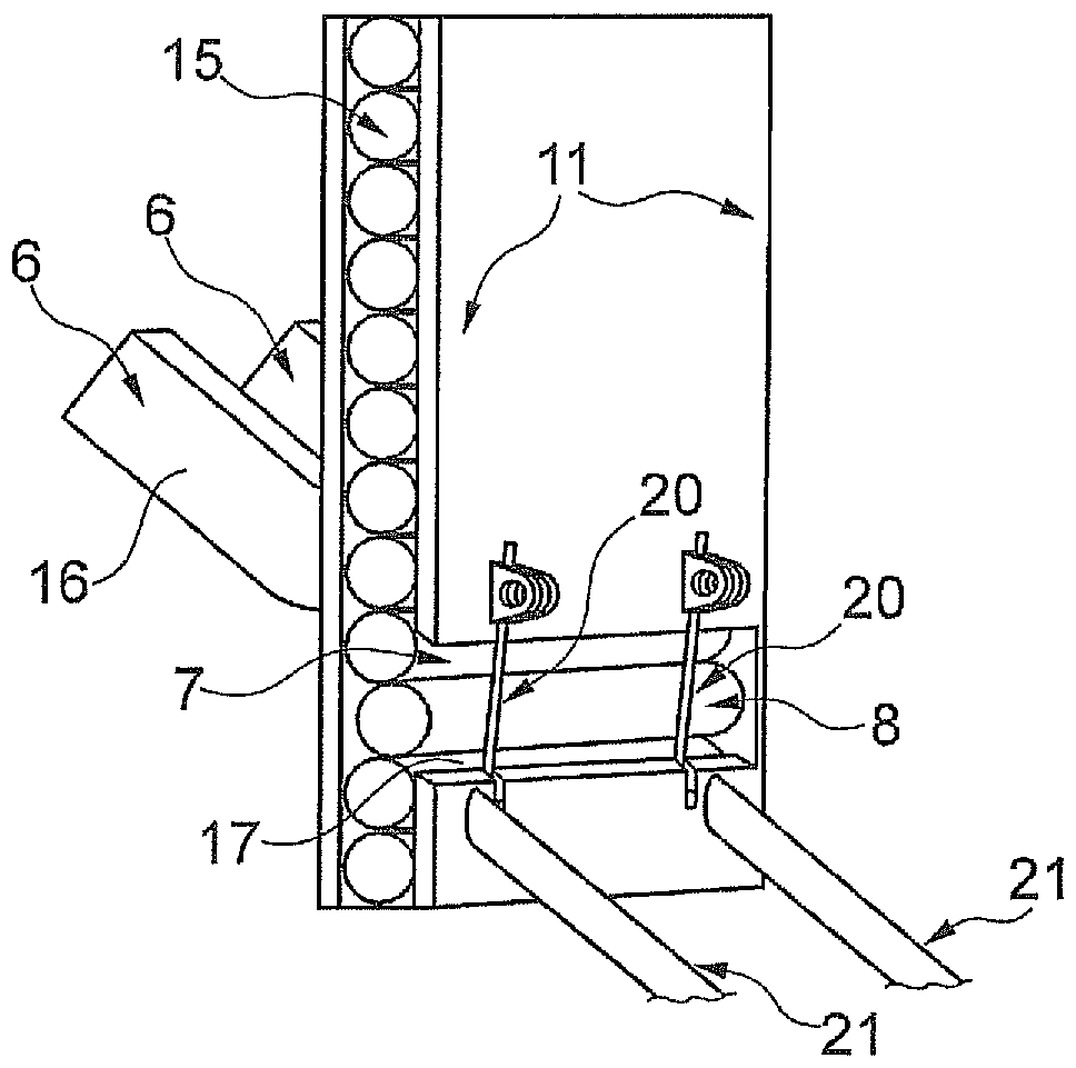 Conveying device for rod-shaped tobacco articles