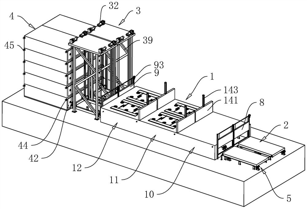 Full-automatic steam curing system for concrete