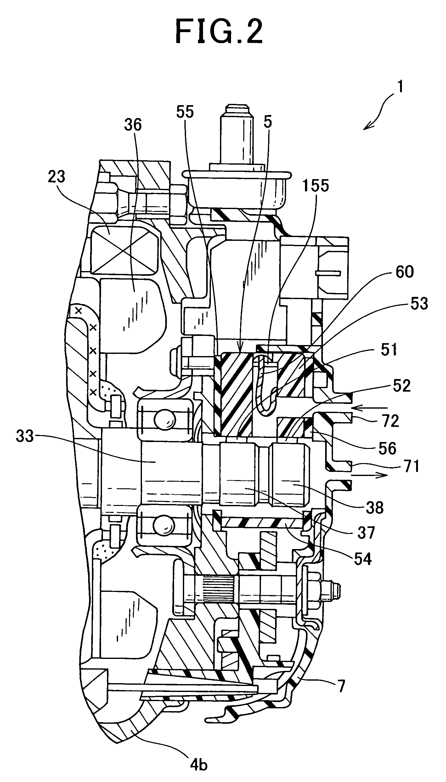 Vehicle alternator provided with brushes, brush holder, and slip rings