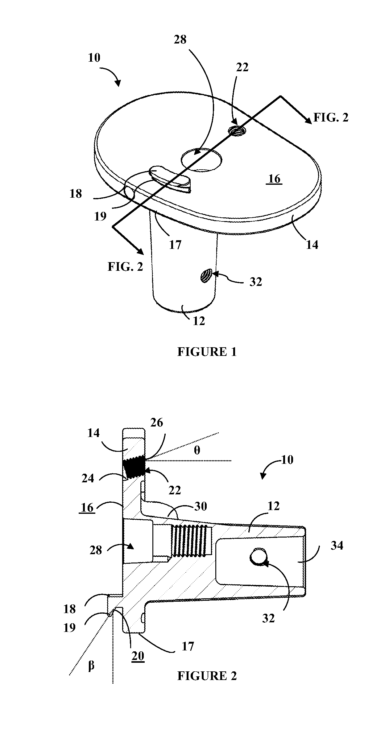 Orthopaedic implant system and fasteners for use therein