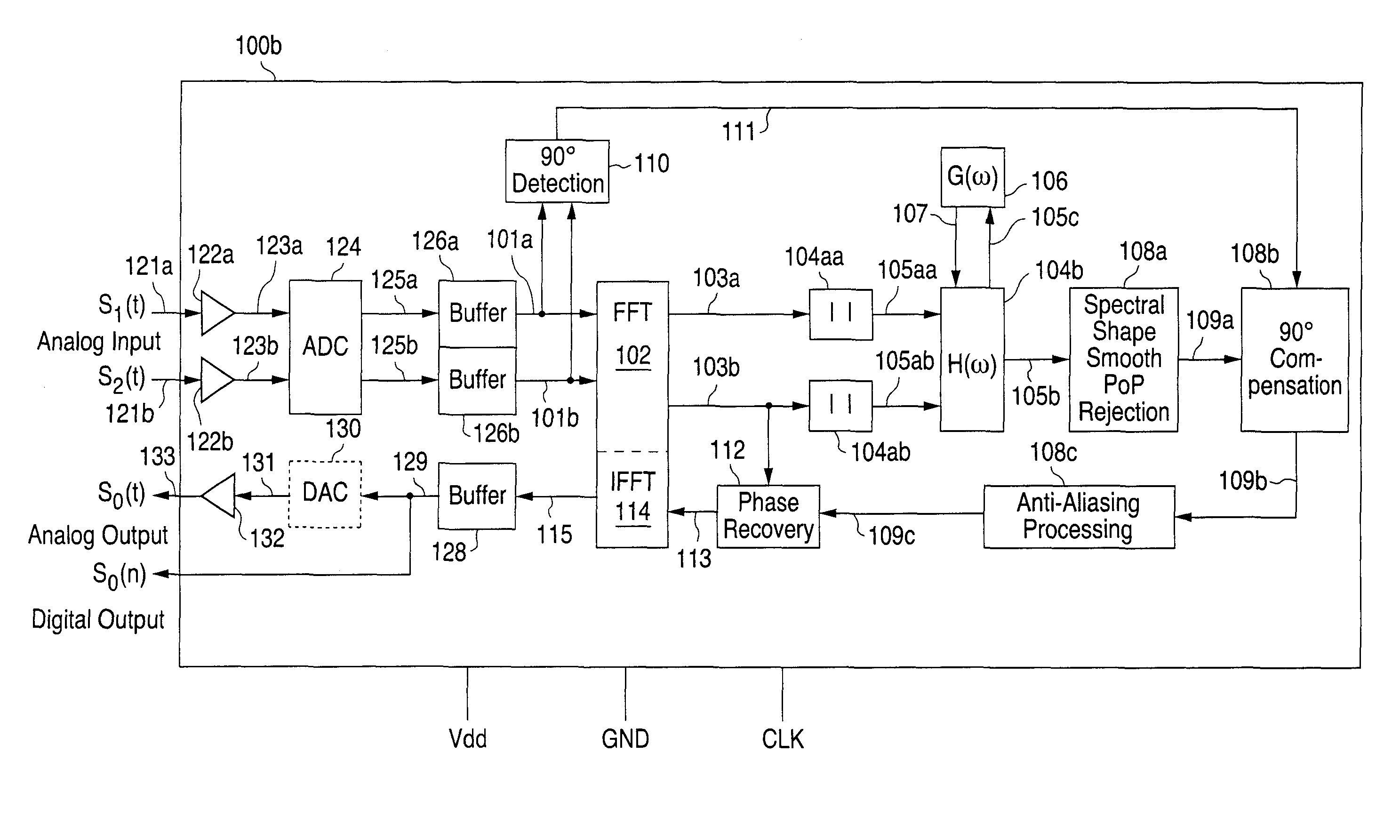 Frequency domain signal processor for close talking differential microphone array