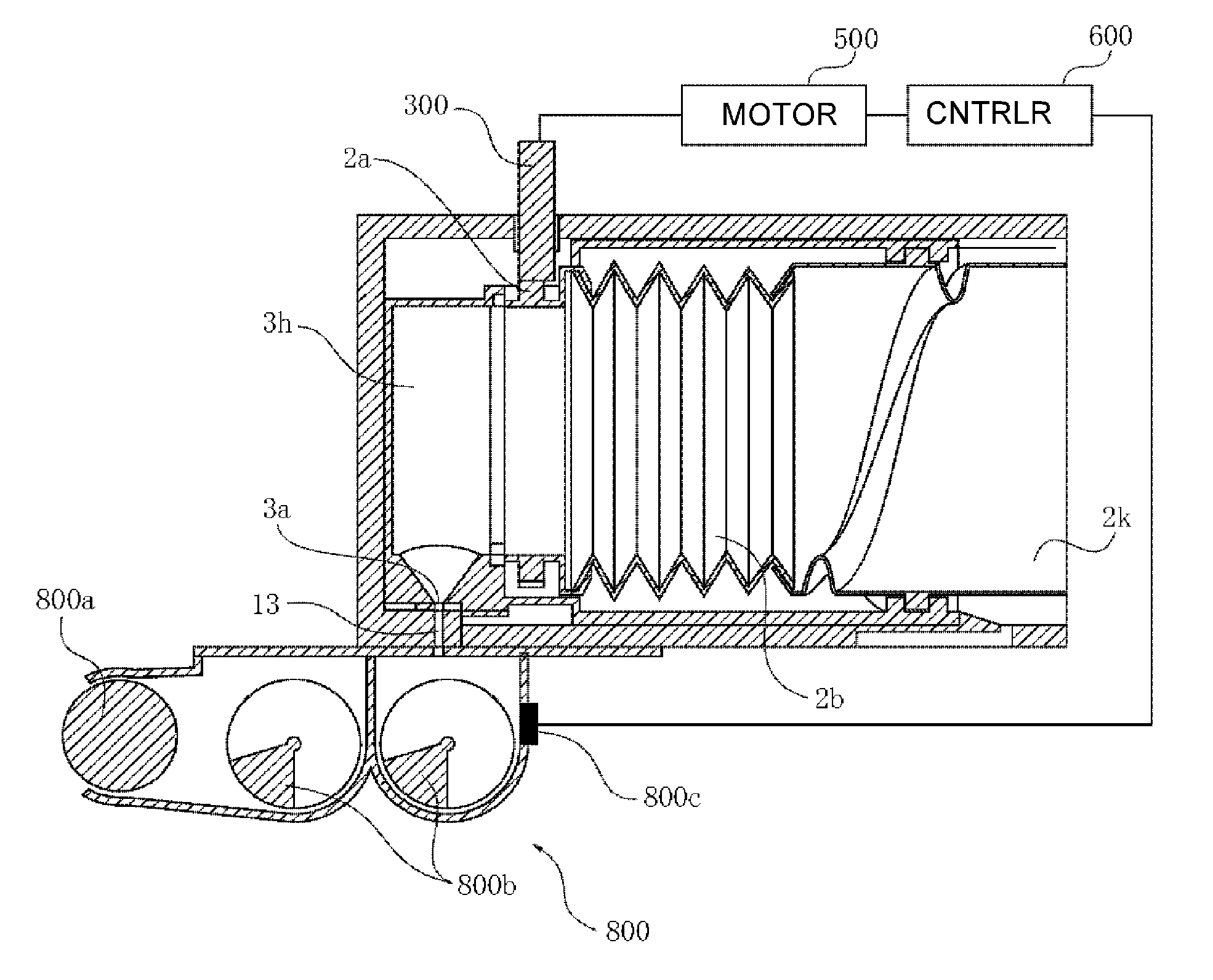 Developer supply container and developer supplying system