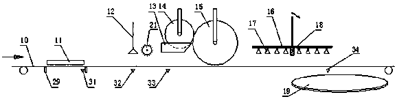 Collection book automatic patch ticket insertion machine