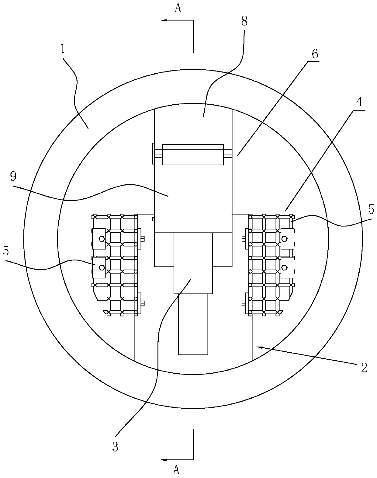 Open caisson construction method