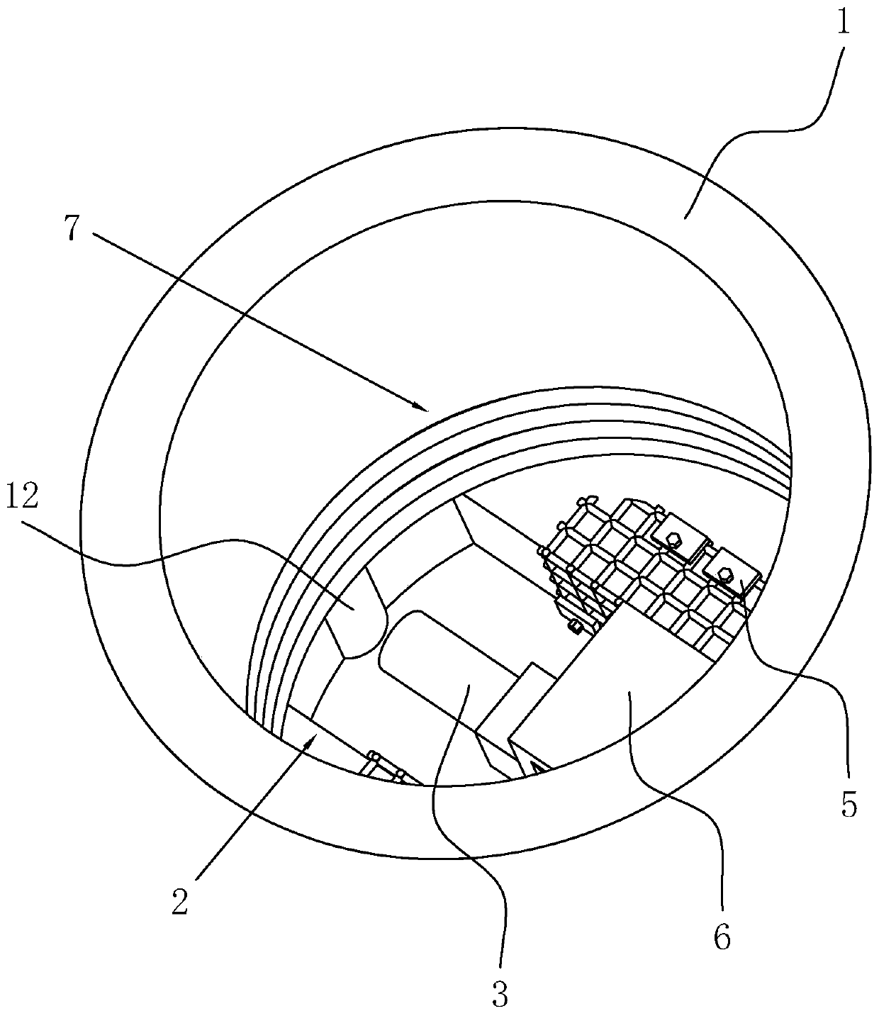 Open caisson construction method