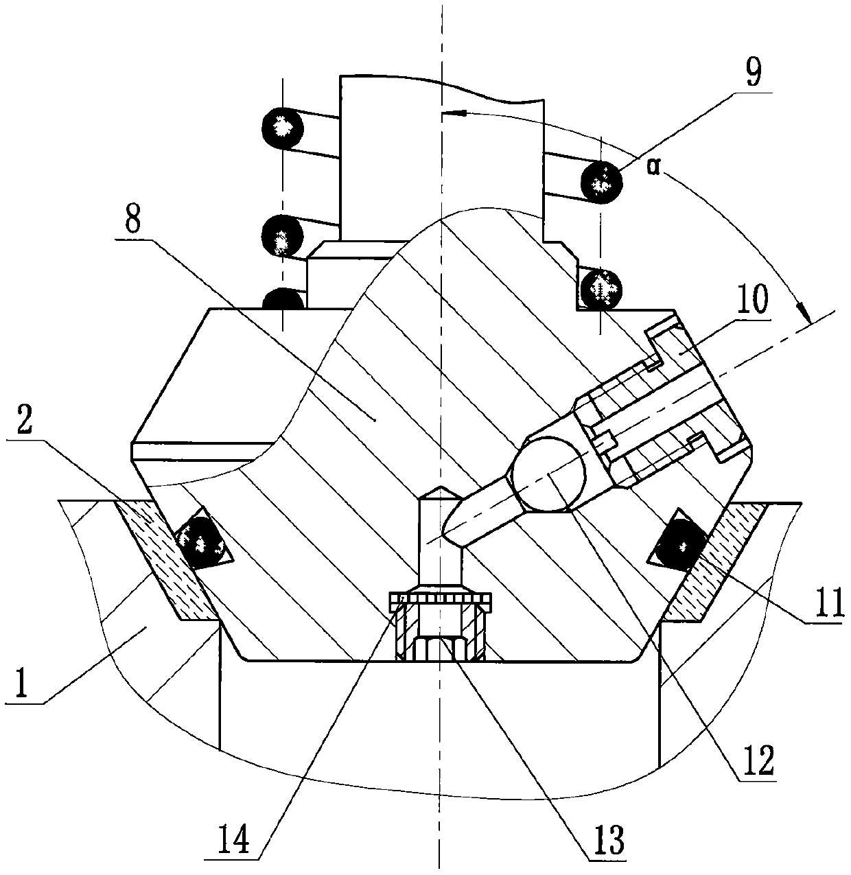 Lifting-type check valve capable of reducing harm of water attack