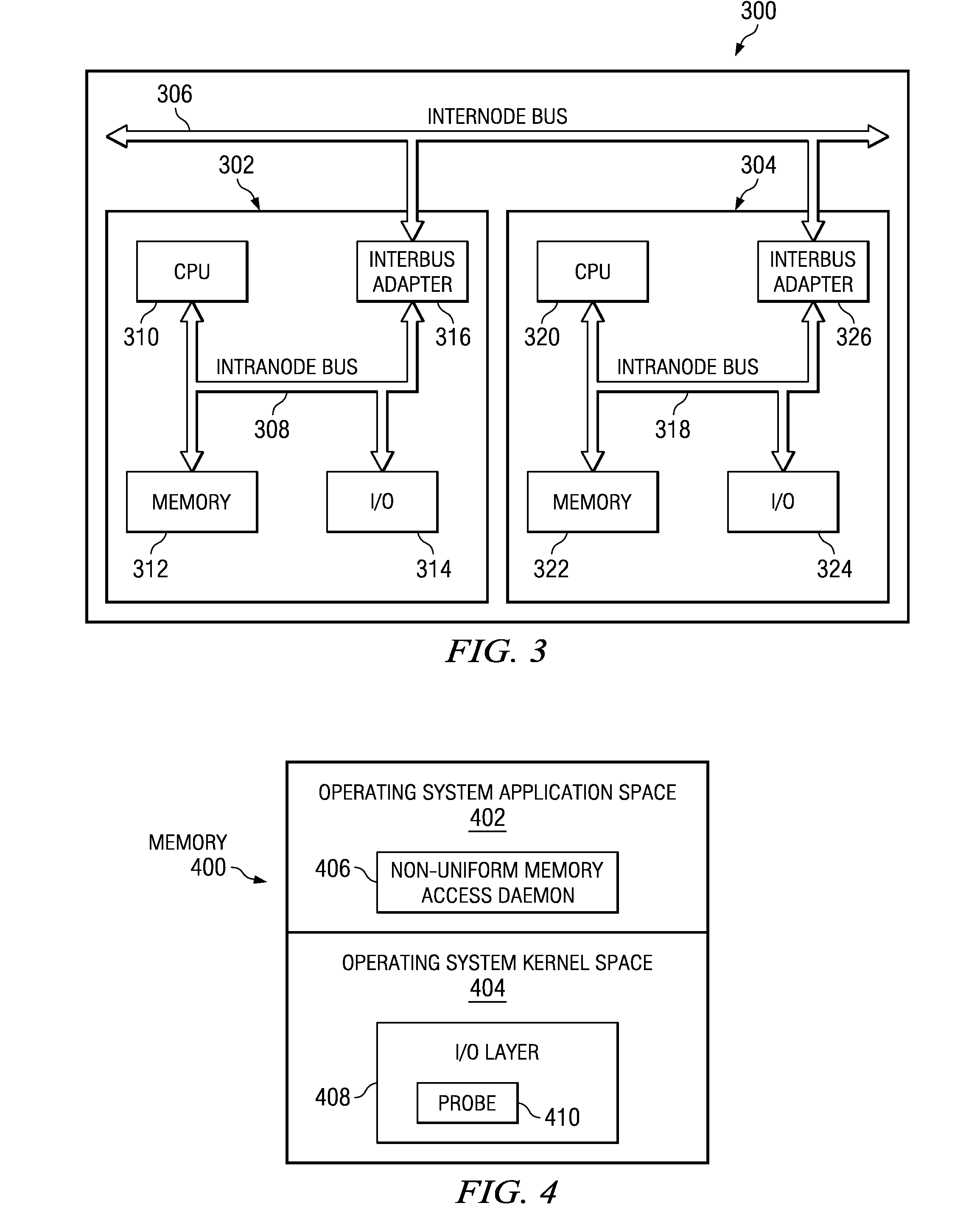 Binding processes in a non-uniform memory access system