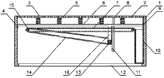 Sewer manhole cover with self-cleaning function