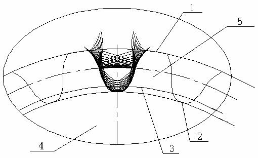 Single-tangent double-circular-arc gear