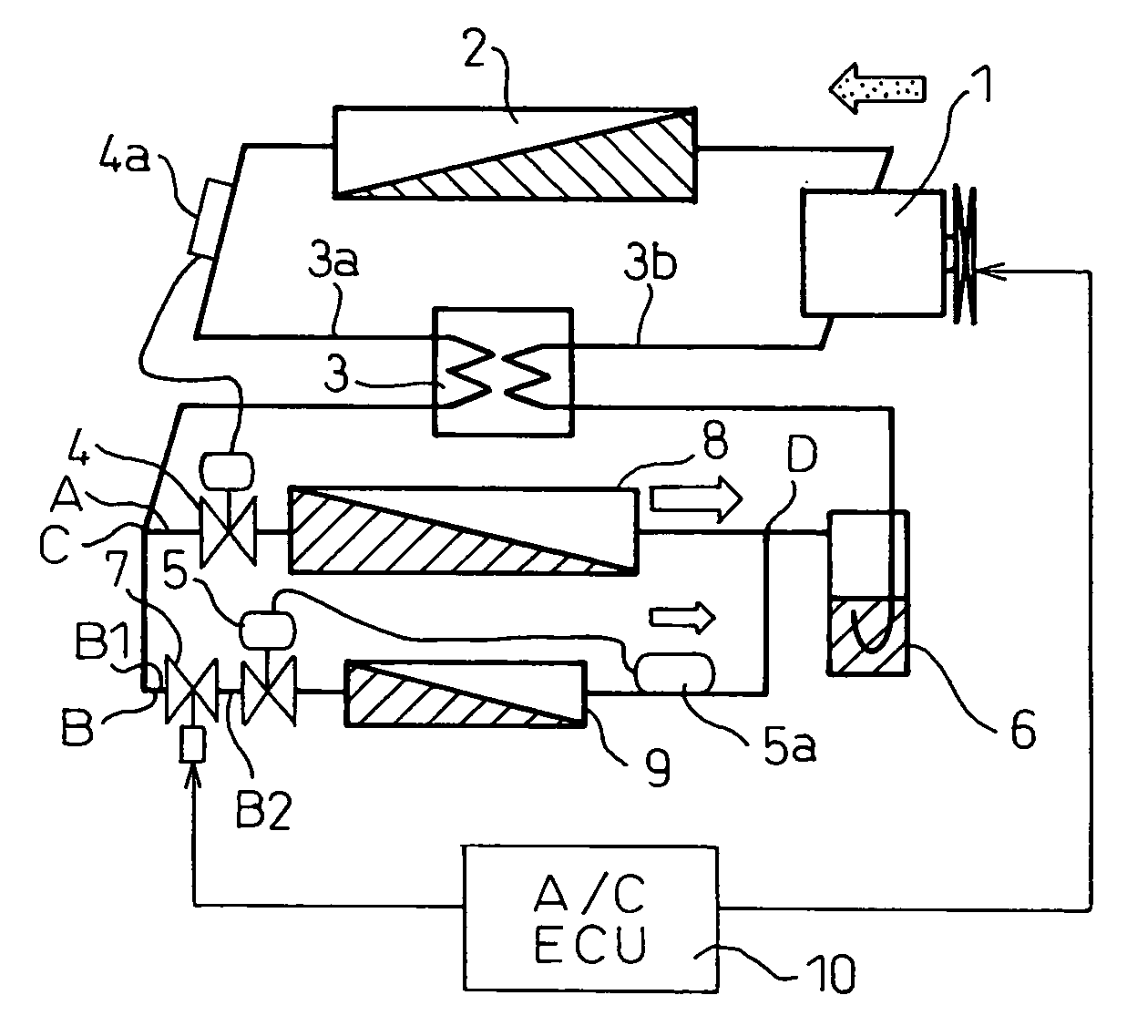 Refrigerating cycle