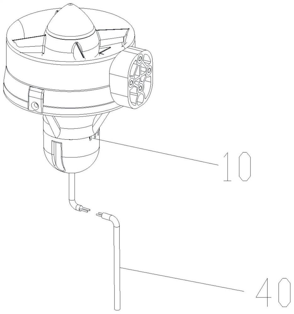 Underwater robot driving device and underwater robot