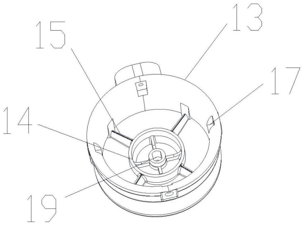 Underwater robot driving device and underwater robot