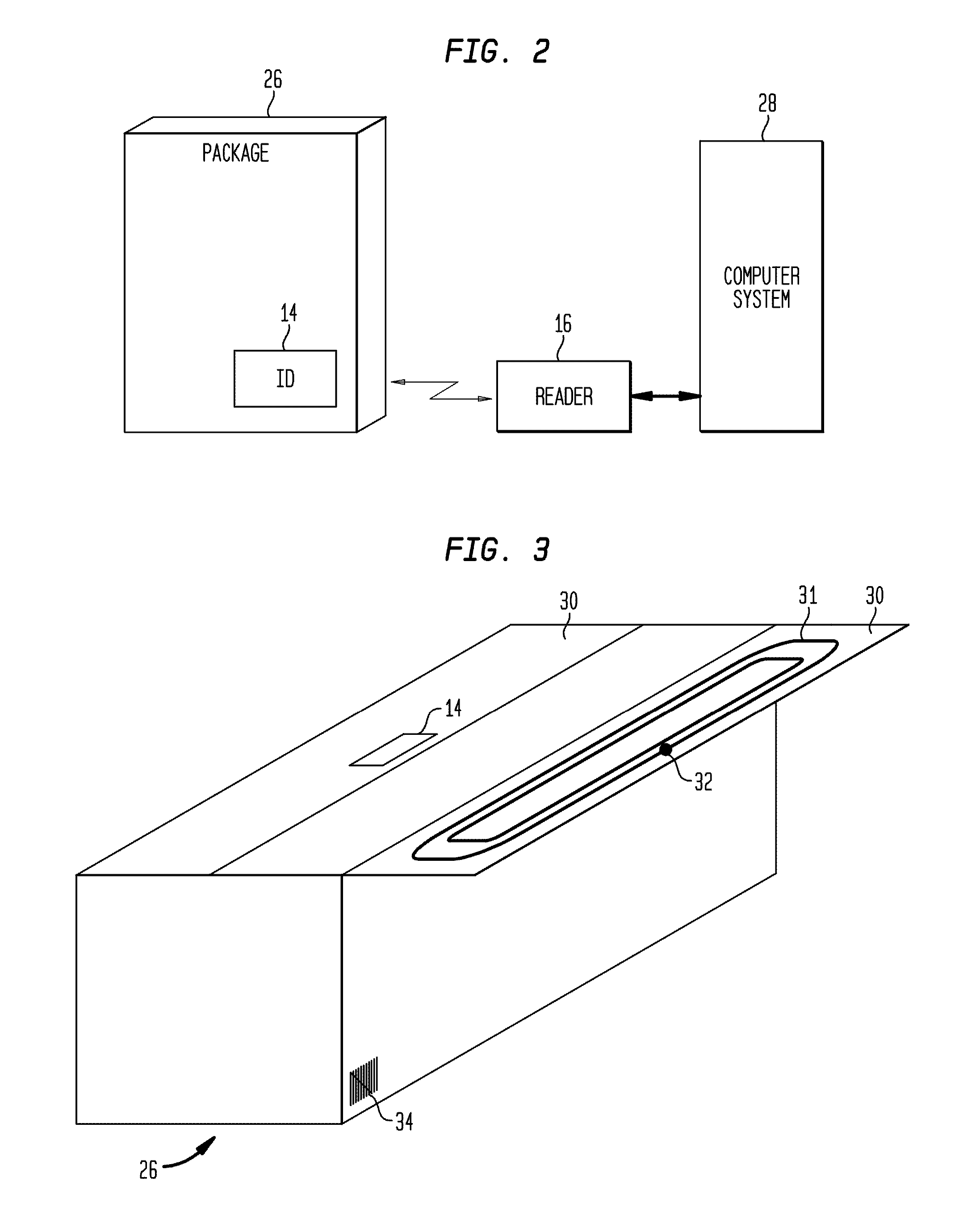 Tamper Evident Radio Frequency Identification System And Package