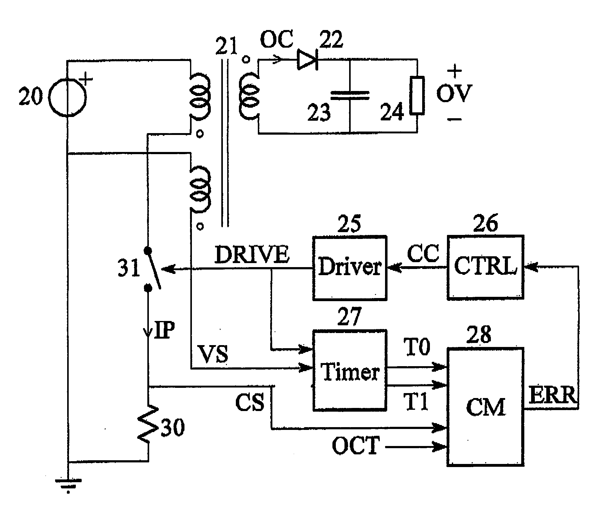 Switch mode power supply systems