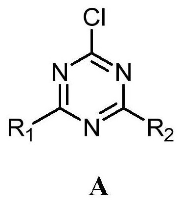 A kind of method for continuous production of triazine herbicides in series with multiple reactors