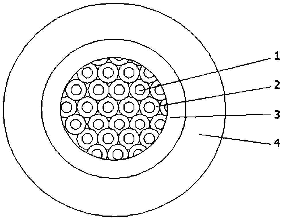 Preparation method for steel fiber copper-covered steel wire