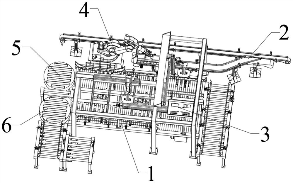 High-tank boxing device and boxing method