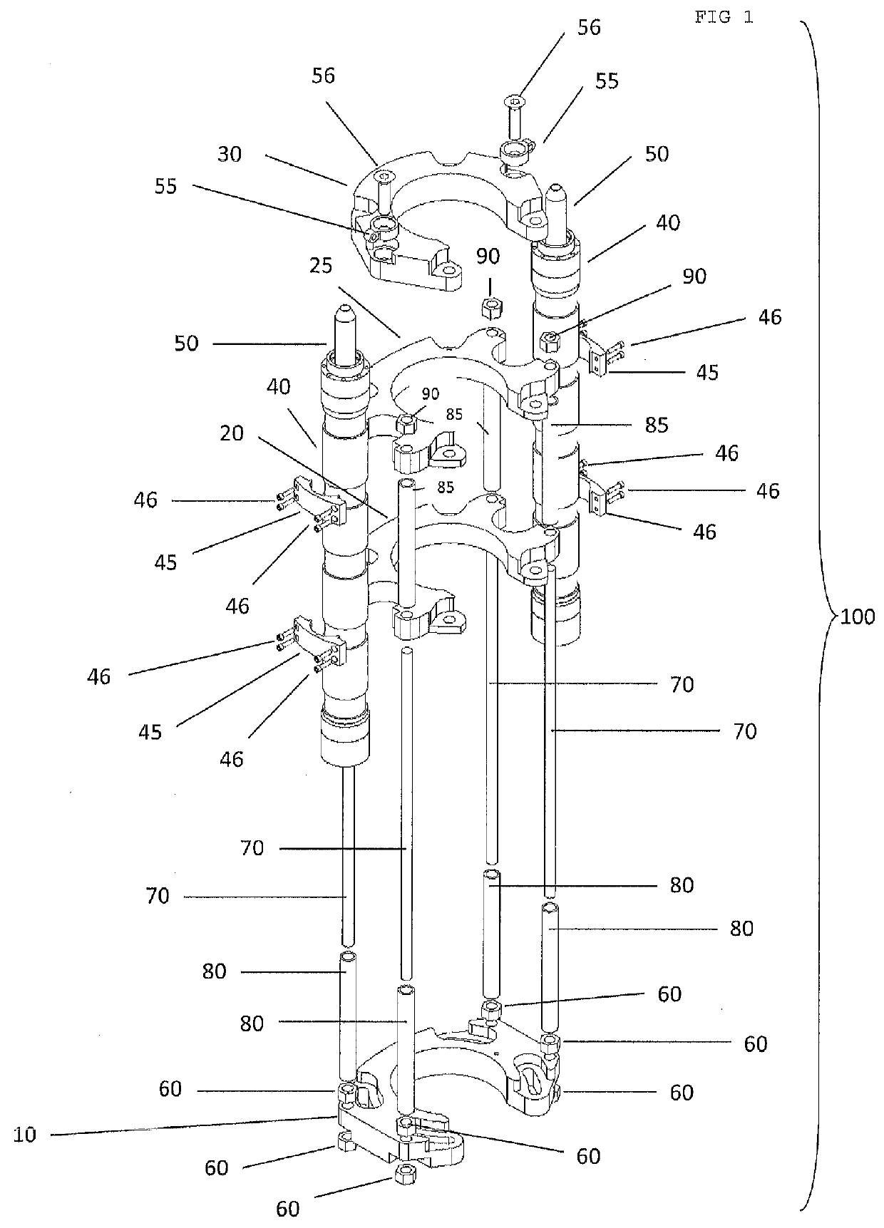 Horseshoe jack for drilling, work-overs and completions