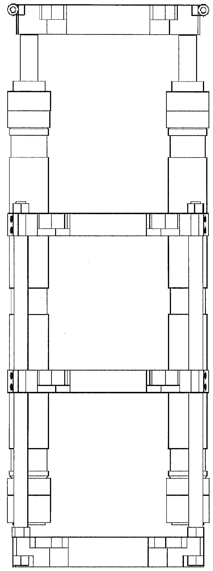 Horseshoe jack for drilling, work-overs and completions