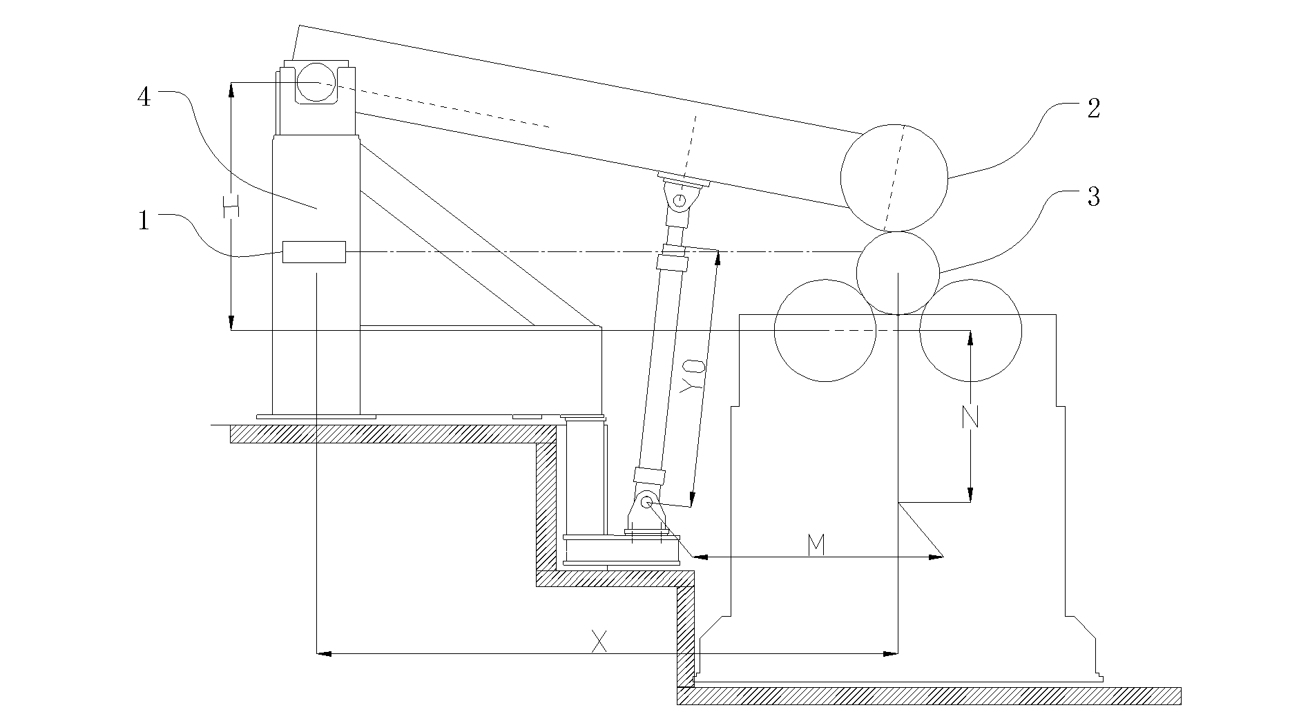 On-line measurement method of grinding wheel diameter for high-speed powerful conformal grinding machine